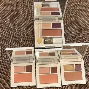 Clinique eyeshadow and blush pallets